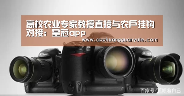 高校农业专家教授直接与农户挂钩对接：皇冠app(图1)